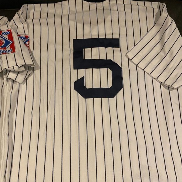 MITCHELL and NESS 1939 NY YANKEES JOE DIMAGGIO Men's JERSEY Sz M,L,XL,2X,3XL NWT - Picture 2 of 6